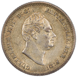 Great Britain 1836 4d Four Pence Silver Coin