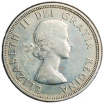 Canada 1955 Arnprior w/ Die Break $1 Silver Dollar Coin - Cleaned