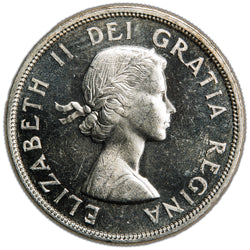 Canada 1956 $1 Silver Dollar Coin - Uncirculated +