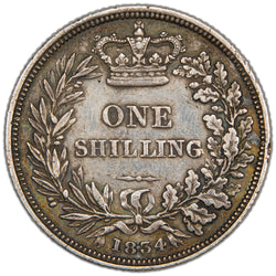 Great Britain 1834 One Shilling Silver Coin - Lightly Cleaned