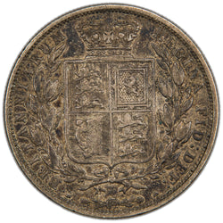 Great Britain 1881 Half Crown Silver Coin