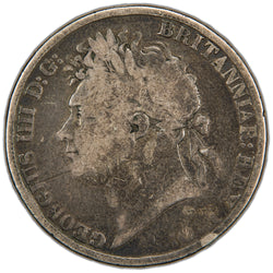 Great Britain 1821 Crown Silver Coin