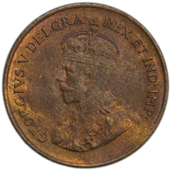 Canada 1920 1 Small Cent Coin - Choice Uncirculated