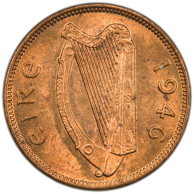 Ireland 1946 1/4d Farthing Coin SP #6645