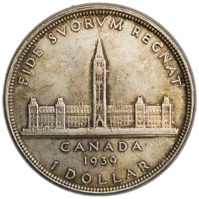 Canada 1939 $1 Silver Dollar Coin - Choice Uncirculated