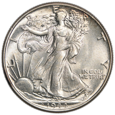 United States 1944 50 Cents Walking Liberty Half Dollar Silver Coin