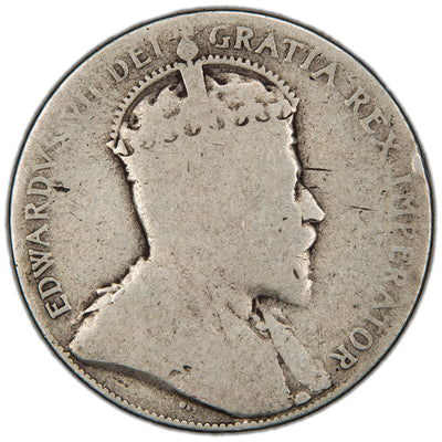 Canada 1905 50 Cents Silver Coin - Good