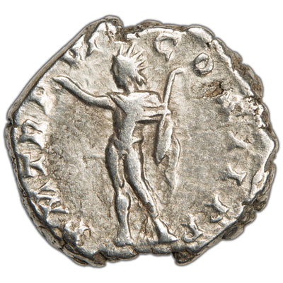Ancient Rome AD 197 Septimius Severus AR Denarius Coin RIC #117 3.28g