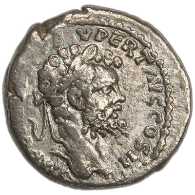 Ancient Rome AD 194-5 Septimius Severus AR Denarius Coin RIC #379 2.86g