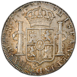 Peru 1800 Limae IJ 8 Reales Silver Coin