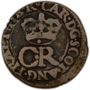 Scotland c.1625-1649 Charles I 2d Turner Coin SCBC 5602 2.73g