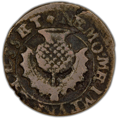 Scotland c.1625-1649 Charles I 2d Turner Coin SCBC 5602 2.73g