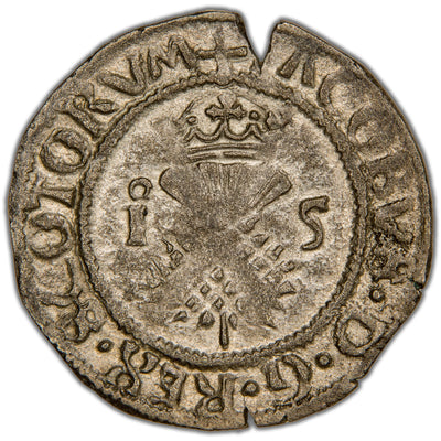 Scotland c.1538-1542 James V One Bawbee Coin SCBC 5384 1.56g