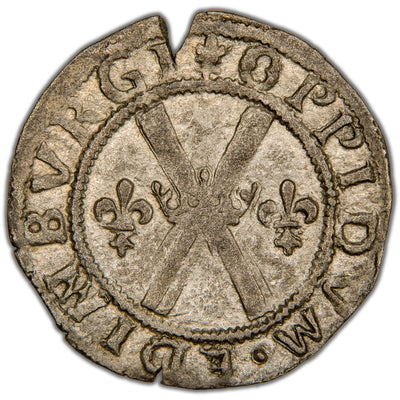 Scotland c.1538-1542 James V One Bawbee Coin SCBC 5384 1.56g