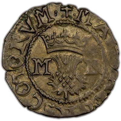 Scotland c.1542-1558 Mary One Bawbee Coin SCBC 5433 1.86g