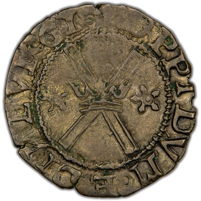 Scotland c.1542-1558 Mary One Bawbee Coin SCBC 5433 1.86g