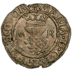 Scotland c.1542-1558 Mary One Bawbee Coin SCBC 5432 1.38g