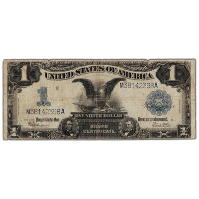 SOLD United States 1899 $1 "Black Eagle" Silver Certificate Note - Circulated