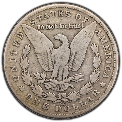 SOLD United States 1889-CC $1 Morgan Silver Dollar Coin - Tougher Date