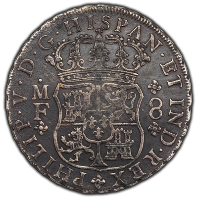 SOLD Mexico 1738 8 Reales Pillar Dollar KM #103 - Cleaned