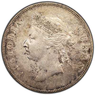 SOLD Hong Kong 1891 50 Cents Silver Coin - Popular Issue
