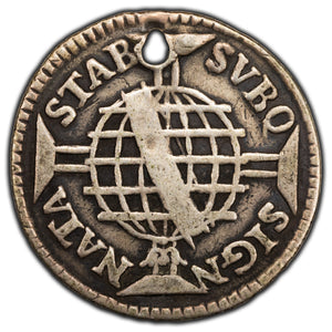 SOLD Brazil 1768 80 Reis KM #190.1 - Holed