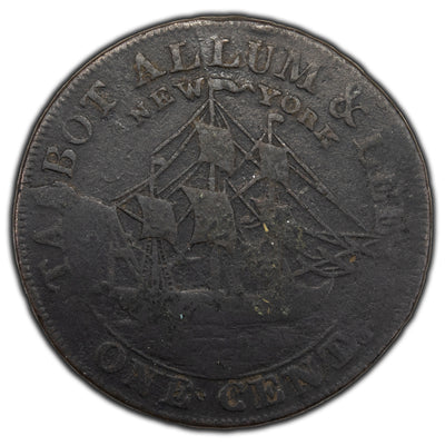 SOLD United States 1794 New York Talbot Album & Lee 1 One Cent Token