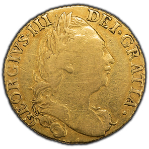 SOLD Great Britain 1783 1 One Guinea Gold Coin KM #604
