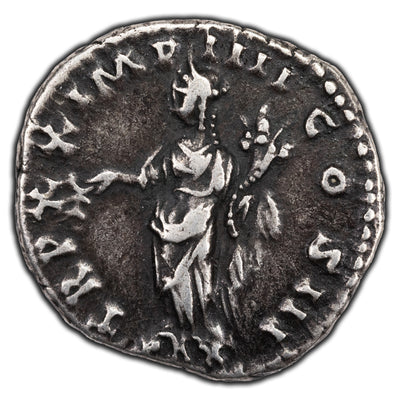 SOLD Ancient Rome AD 166 Marcus Aurelius Denarius Silver Coin RIC 159 RSC 435