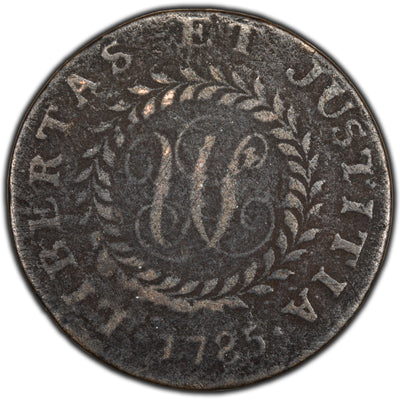 SOLD United States 1785 Nova Constellatio Colonial Copper Coin Crosby 3-A