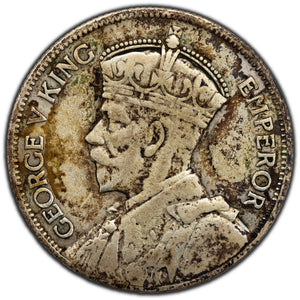 SOLD New Zealand 1936 1 One Florin Silver Coin KM #4