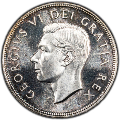 SOLD Canada 1949 $1 Silver Dollar Coin - Mathew Ship - Choice UNC+