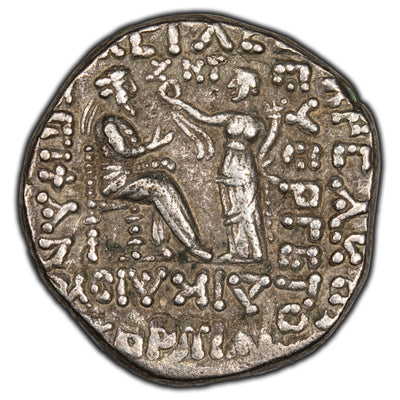 SOLD Parthia Year 357 (A.D 45/6) Gotarzes II Tetradrachm Silver Coin Sellwood #65