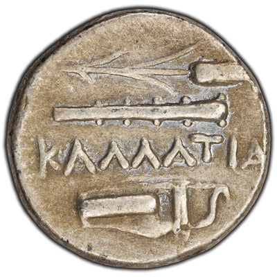 SOLD Ancient Greece Thrace Kallatis 3rd-2nd Century BC Octobol Silver Coin Mionnet I #1
