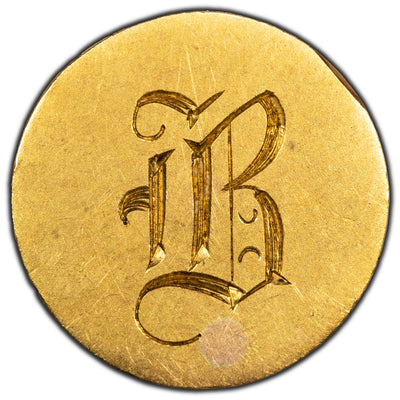 SOLD United States $1 Gold Love Token "B"