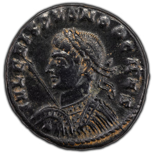 SOLD Ancient Rome Crispus 317-326 AD Follis Coin RIC VII #308