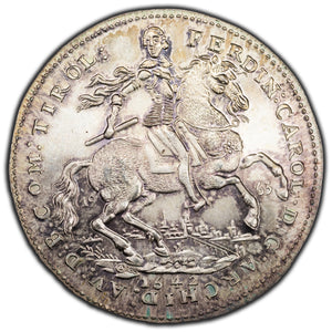 SOLD Austria 1963 Restrike 2 Ducats Silver Coin KM #m29a