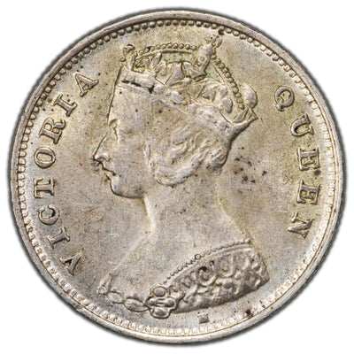 SOLD Hong Kong 1897-H 10 Cents Silver Coin - Nice Issue!