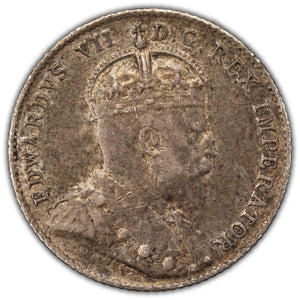 SOLD Canada 1906 10 Cents Dime Silver Coin - VF-30