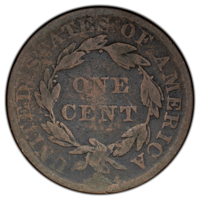 United States 1835 Head of '36 Coronet Head Large Cent