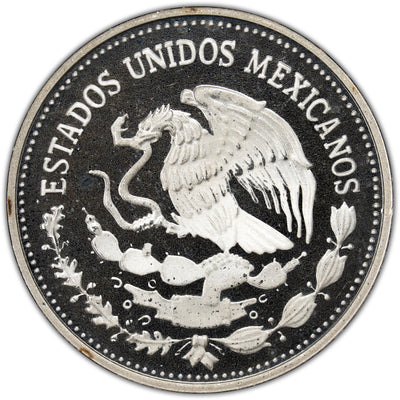 Mexico 1985 25 Pesos Proof Silver Coin KM #503