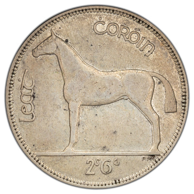 Ireland 1933 Half Crown Silver Coin KM #8