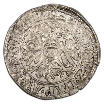 German States Worms Bisphoric 1596 2 Kreuzer Silver Coin