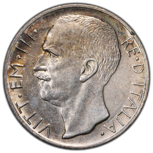 SOLD Italy 1927-R 10 Lire Silver Coin KM #68.2