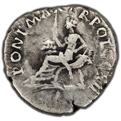 SOLD Ancient Rome Trajan AD 98-99 Denarius Silver Coin RIC #11