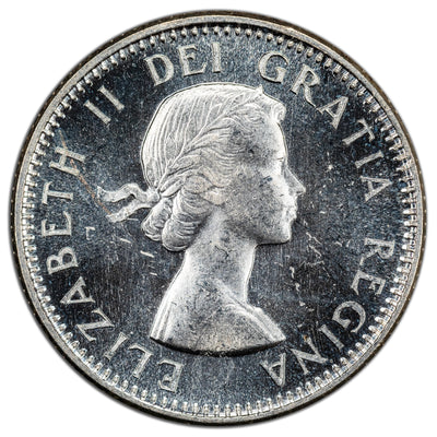 Canada 1959 10 Cents Dime Silver Coin - Proof Like