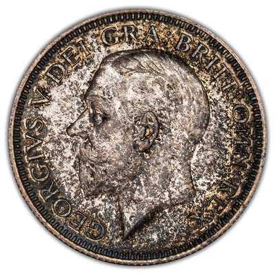 Great Britain 1927 Shilling Proof Silver Coin KM #833