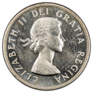 SOLD Canada 1957 1 WL $1 Silver Dollar Coin - UNC