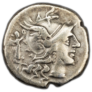 SOLD Ancient Rome Republic 147 BC Terentia Denarius Silver Coin BMCRR #775 Sear #93