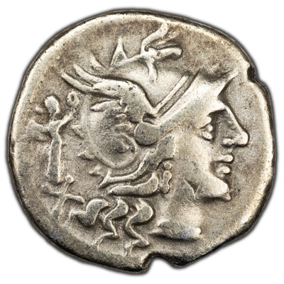 SOLD Ancient Rome Republic 147 BC Terentia Denarius Silver Coin BMCRR #775 Sear #93